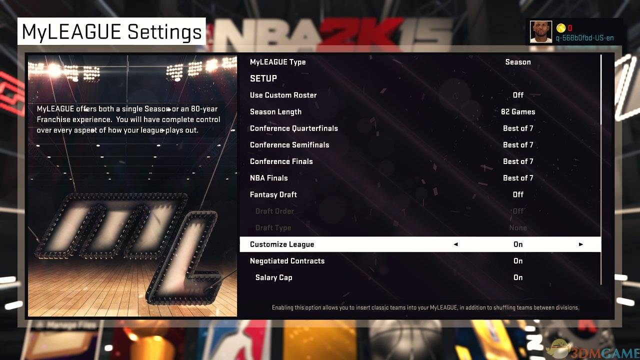 《美国职业篮球NBA2K15》XEX版XBOX360版 游戏截图 3